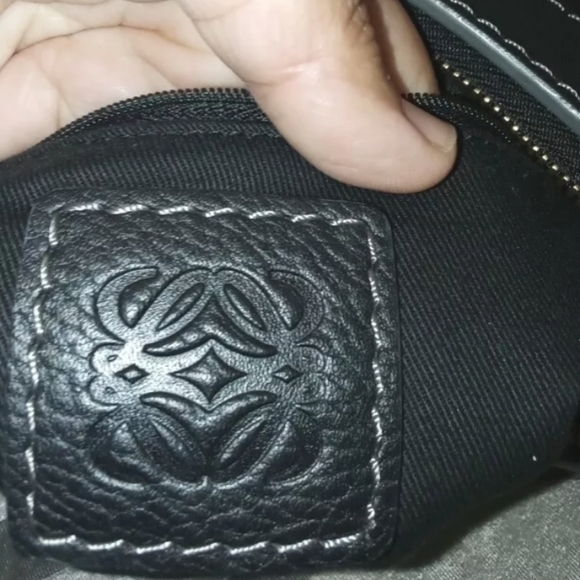 🥳3xHP🥳Loewe Large Black Hobo Bag Only 100% Authentic - Picture 9 of 12